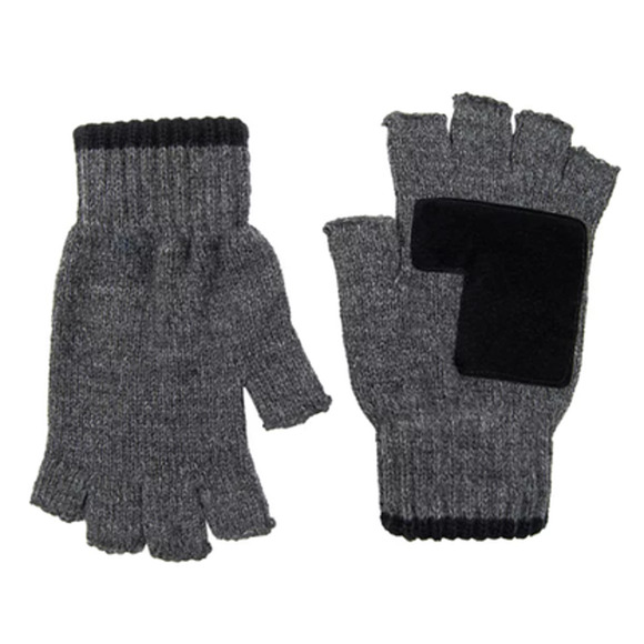 Levi's Levi Strauss Men's Deep Gray Fingerless Gloves, OSFM, NWT - Picture 1 of 5